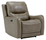 Galahad Sandstone Zero Wall Power Recliner