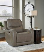 Galahad Sandstone Zero Wall Power Recliner