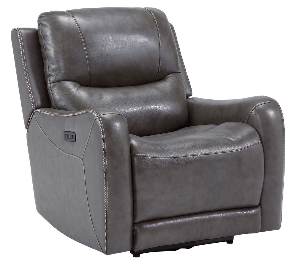 Galahad Smoke Zero Wall Power Recliner