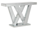 Gillrock Mirrored Console Table