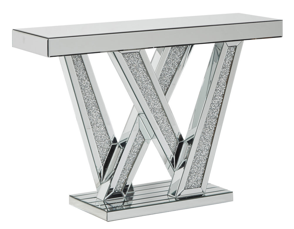 Gillrock Mirrored Console Table