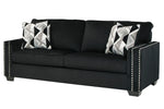 Gleston Onyx Fabric 2-Seat Sofa