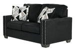 Gleston Onyx Fabric Loveseat