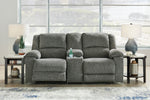 Goalie 3-Pc Pewter Manual Recliner Loveseat