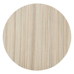 Grannen Natural/White Wood Round Dining Table