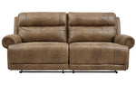 Grearview Earth Faux Leather 2-Seat Power Recliner Sofa (Oversized)