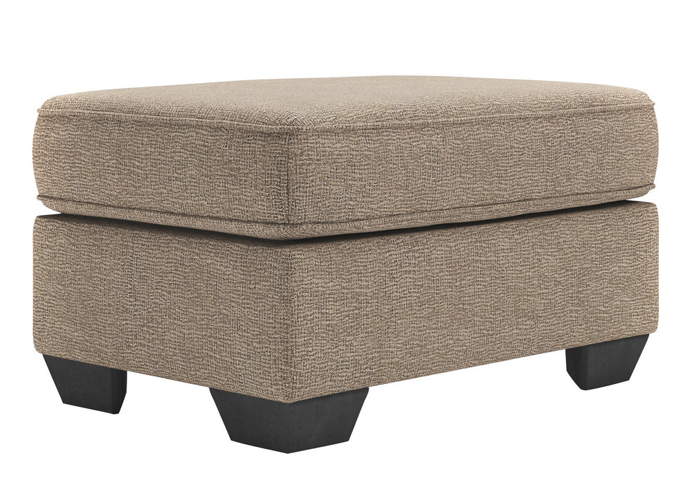 Greaves Driftwood Fabric Ottoman