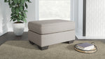 Greaves Stone Fabric Ottoman