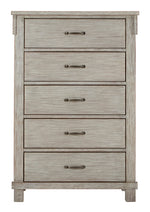 Hollentown Whitewash 5-Drawer Chest