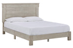 Hollentown Whitewash Full Platform Bed