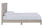 Hollentown Whitewash King Platform Bed