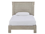 Hollentown Whitewash Twin Platform Bed