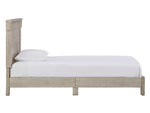 Hollentown Whitewash Twin Platform Bed