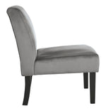 Hughleigh Gray Velvet Accent Chair