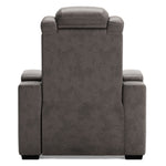 Hyllmont Gray Power Recliner