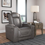 Hyllmont Gray Power Recliner