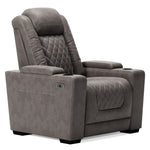 Hyllmont Gray Power Recliner