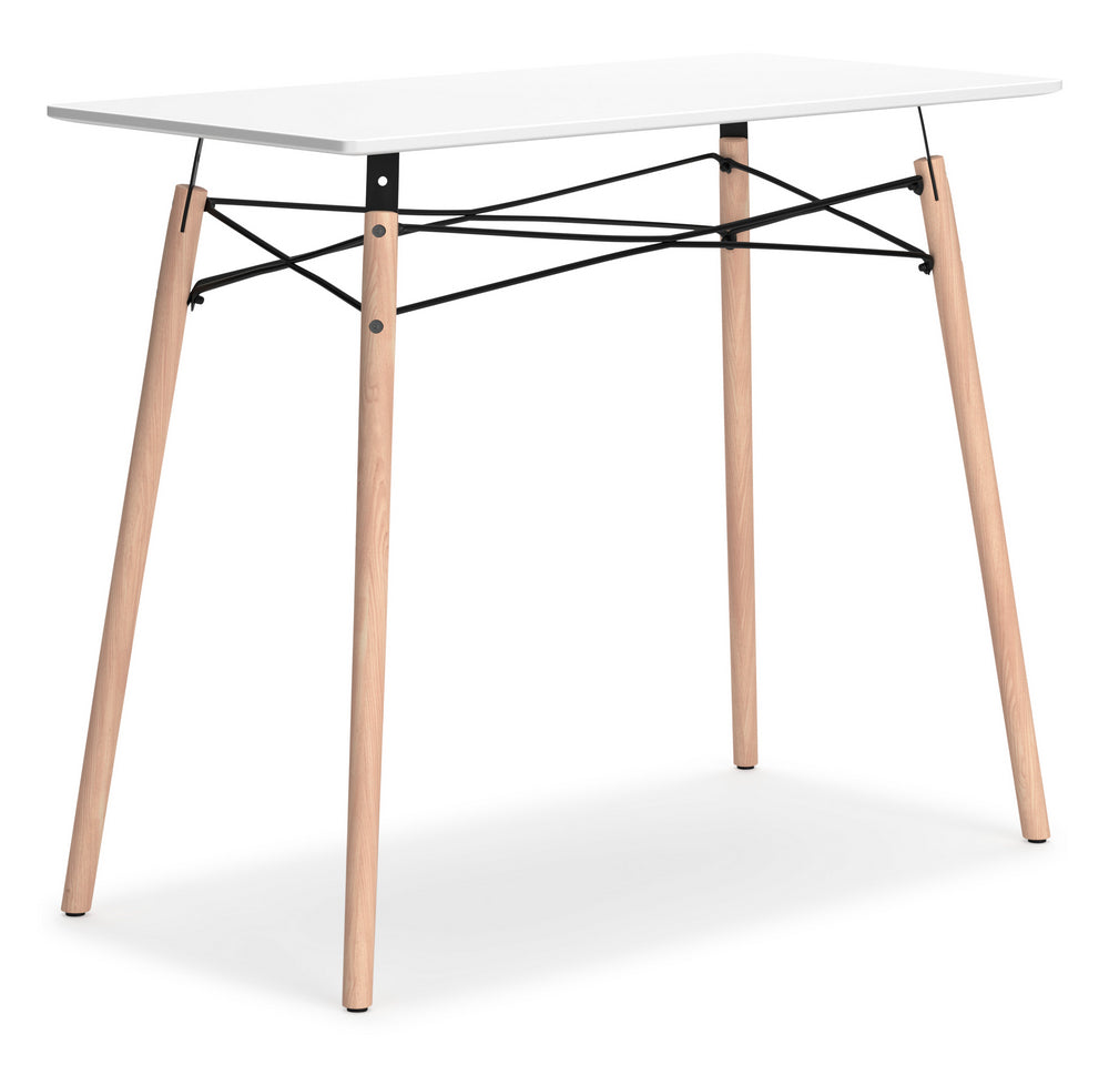 Jaspeni White/Natural Home Office Desk