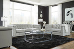 Josanna Gray Fabric Sofa