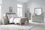 Kordasky Gray Wood Full Sleigh Bed