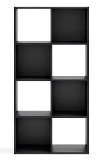 Langdrew Black Wood 8-Cube Organizer