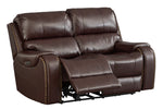 Latimer Brown Power Recliner Loveseat