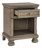 Lettner Light Gray Youth Nightstand