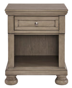 Lettner Light Gray Youth Nightstand