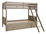 Lettner Twin/Twin Bunk Bed with Storage