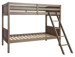 Lettner Light Gray Twin/Twin Bunk Bed