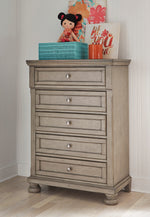 Lettner Light Gray Youth 5-Drawer Chest