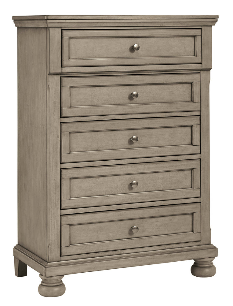 Lettner Light Gray Youth 5-Drawer Chest