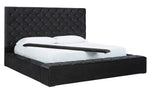 Lindenfield Black Cal King Bed (Oversized)