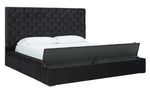 Lindenfield Black Cal King Bed (Oversized)