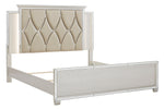 Lindenfield Champagne Cal King Panel Bed