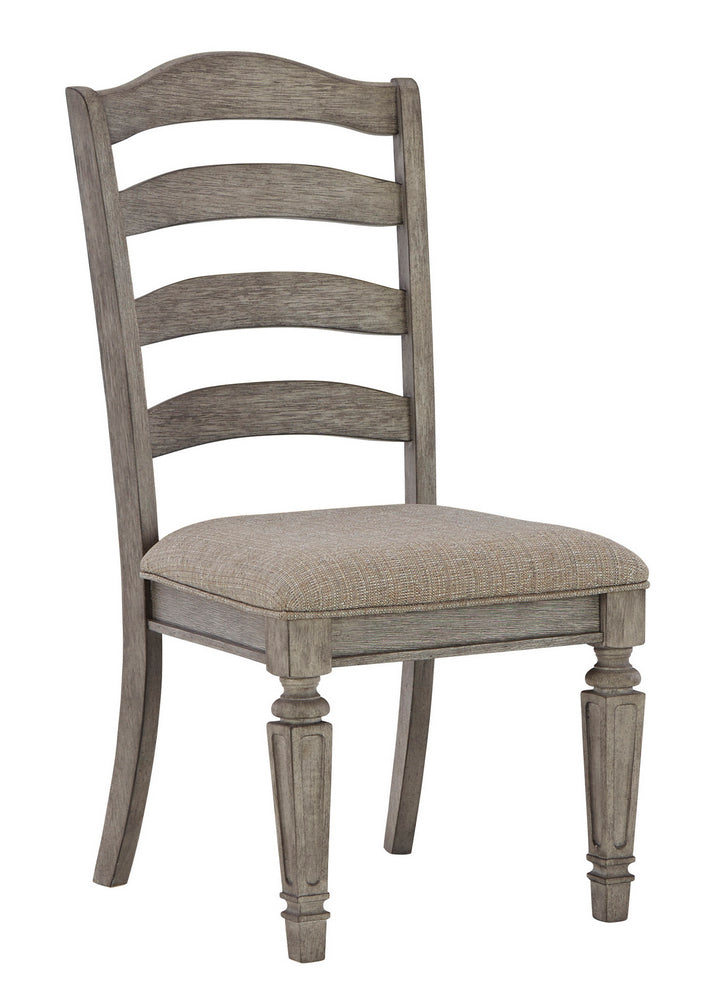 Lodenbay 2 Antique Gray Side Chairs