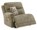 Lubec 3-Pc Taupe Power Recliner Sofa