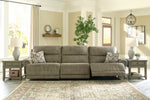 Lubec 3-Pc Taupe Power Recliner Sofa