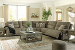 Lubec 6-Pc Taupe Manual Recliner Sectional