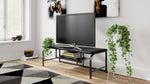Lynxtyn Contemporary Black TV Stand