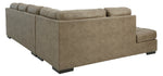 Maderla 2-Pc Pebble LAF Sectional Sofa