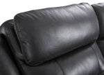 McAdoo Charcoal Power Recliner Loveseat