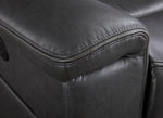 McAdoo Charcoal Power Recliner Loveseat