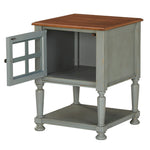 Mirimyn Brown/Gray Wood Accent Cabinet