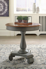 Mirimyn Brown/Gray Wood Accent Table