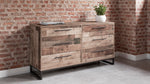 Neilsville Multi Gray Wood 6-Drawer Dresser