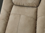 Next-Gen DuraPella Modern Sand Faux Leather Power Recliner