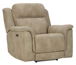 Next-Gen DuraPella Sand Faux Leather Power Recliner