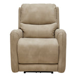 Next-Gen DuraPella Sand Faux Leather Zero Wall Power Recliner