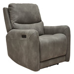 Next-Gen DuraPella Slate Faux Leather Zero Wall Power Recliner